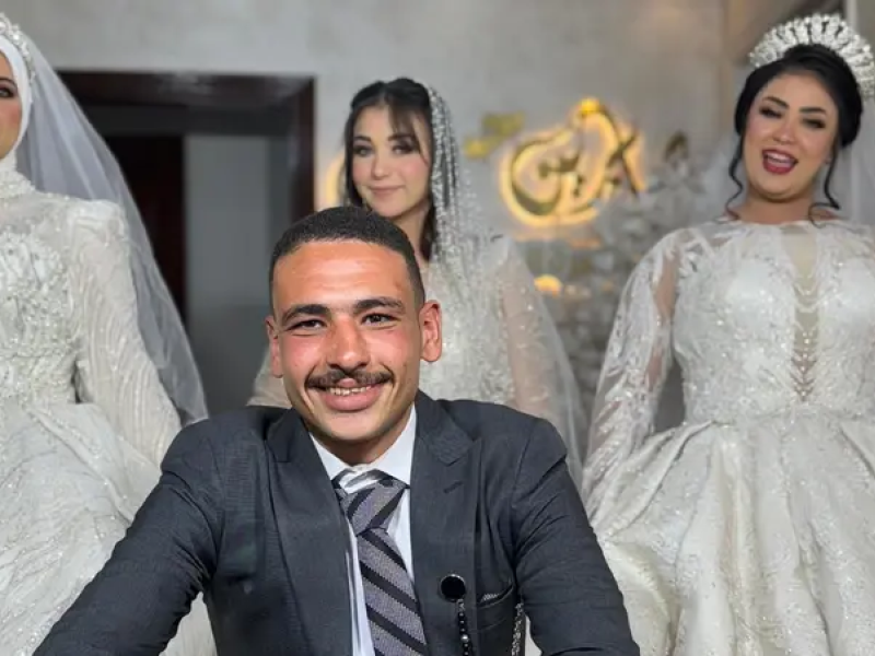 Egyptian groom