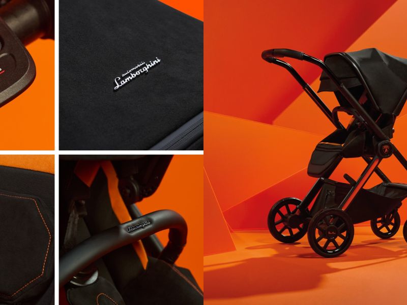 Let your child enjoy thrill of Lamborghini Ride! Limited edition stroller for $5K