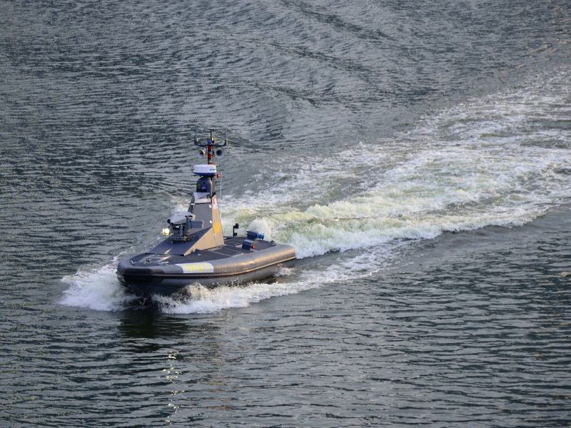 Russia conducts first test of unmanned boat