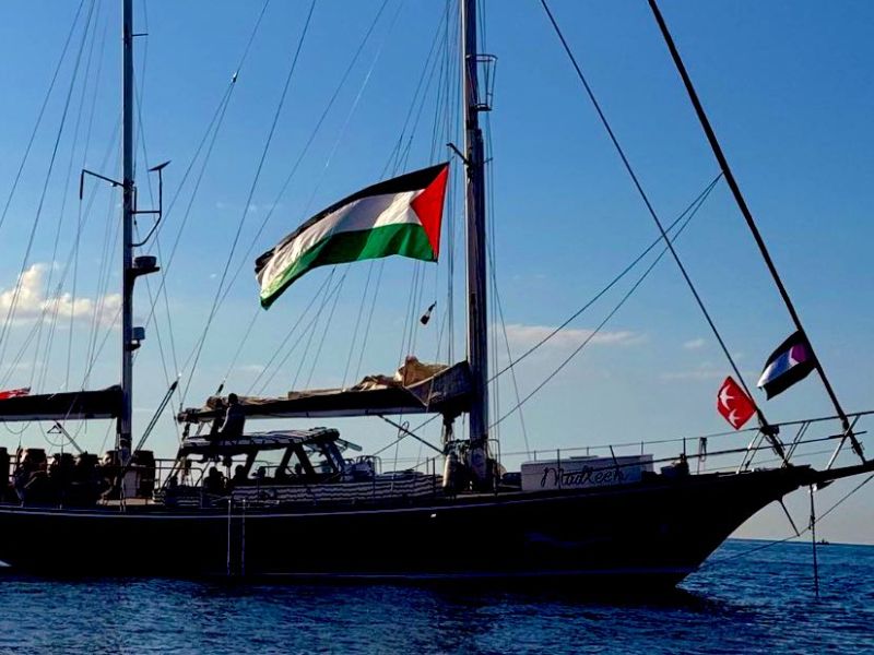On its way to Gaza, the freedom flotilla faces unseen challenges