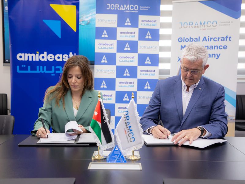 Amideast Partners with Joramco to Support Careers in Aviation Program