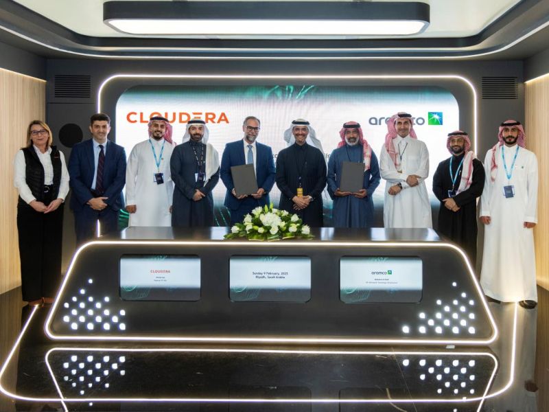 "مذكرة تفاهم بين كلاوديرا و"أرامكو" في مجال الابتكار الرقمي المدعوم بالذكاء الاصطناعي في المملكة العربية السعودية"