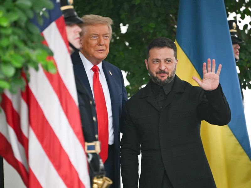Ukrainian President Volodymyr Zelensky