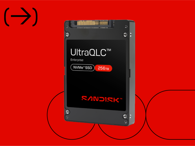  Sandisk Showcases UltraQLCTM Technology Platform with Milestone Enterprise SSD Capacity at FMS 2025