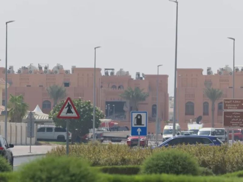 التجمع السكاني في قطر الذي تعرض لهجوم إسرائيلي
