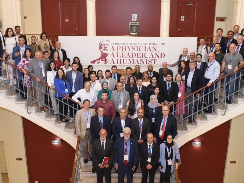 AUB President Fadlo Khuri Honored as a Physician, Leader, and Humanist