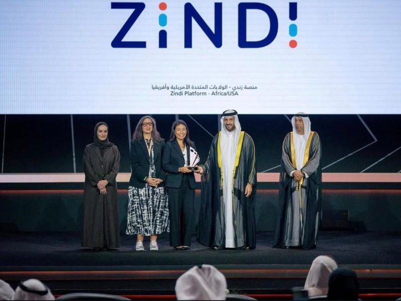 Zindi Wins Prestigious International Award for Best Artificial Intelligence Technology Communication in Service of the Community at the International Government Communication Forum in Sharjah