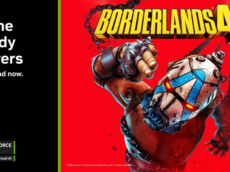 لعبة Borderlands 4 تنطلق مع دعم NVIDIA DLSS 4وإصدار GeForce Game Ready Driver جديد
