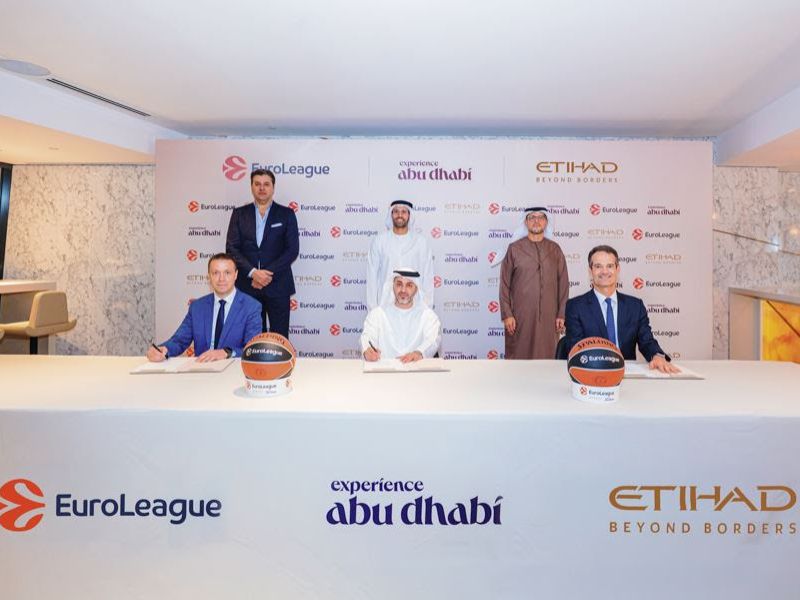 The Department of Culture and Tourism – Abu Dhabi and Etihad Airways Become Main Partners of Euroleague Basketball, Marking a Pivotal Sponsorship Milestone