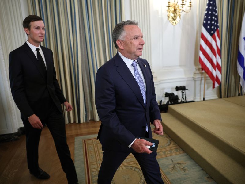U.S. envoy heads to Egypt as Trump pushes for “eternal peace” plan