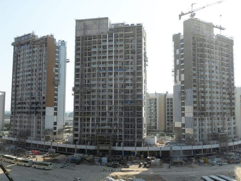 Azizi Developments' Riviera Beachfront I reaches 81% construction milestone