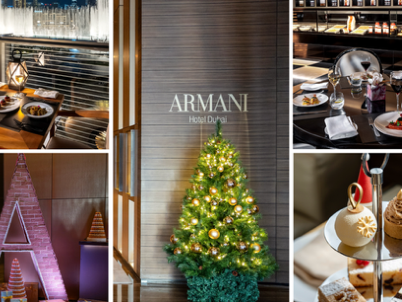 مطاعم أرماني تُطلق قوائم طعام مميّزة من وحي موسم الأعياد بالإضافة إلى أطايب موسمية تُدخل البهجة في قلوب الضيوف