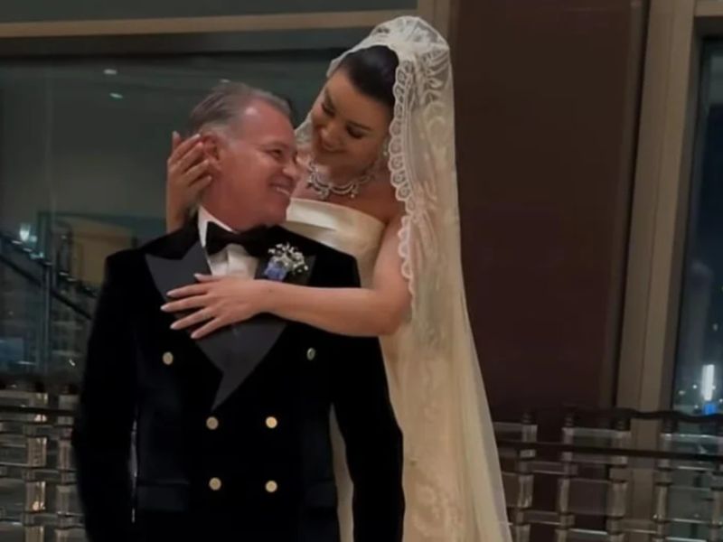 إطلالة أروى جودة في حفل زفافها: تألق بالأناقة والفخامة