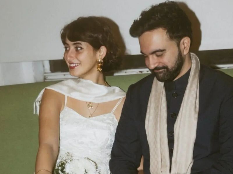 سيدة نيويورك الأولى تتألق بثوب فلسطيني مطرز من تصميم زيد حجازي