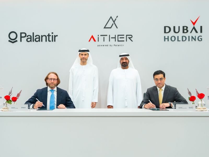 Dubai Holding and Palantir launch Aither: A joint venture to lead AI transformation