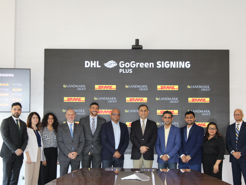 DHL Express and Landmark Group Partner to Decarbonise Regional Supply Chains