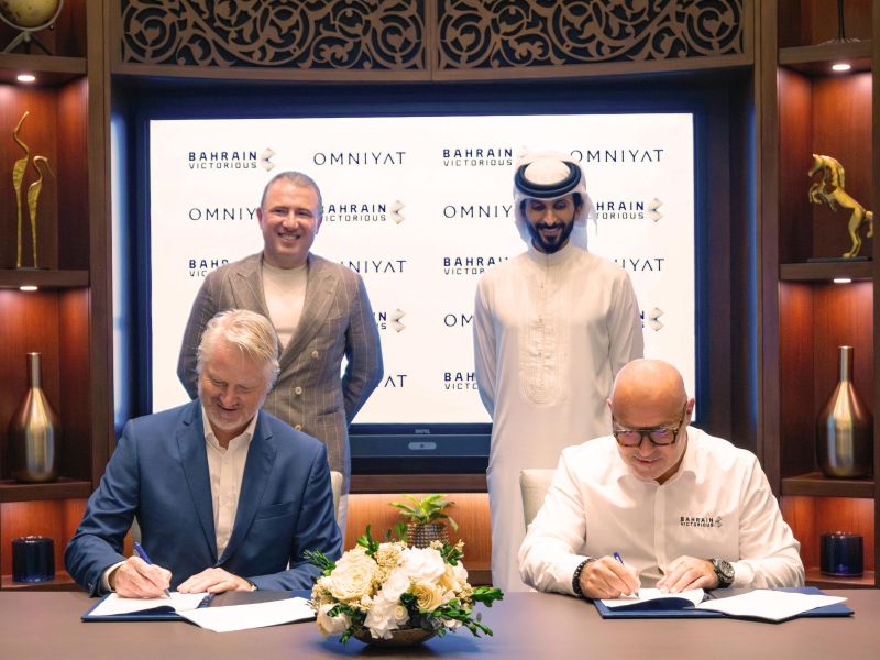 ‘OMNIYAT’ supports Team Bahrain ‘Victorious’ in 2026 World Tour cycling season