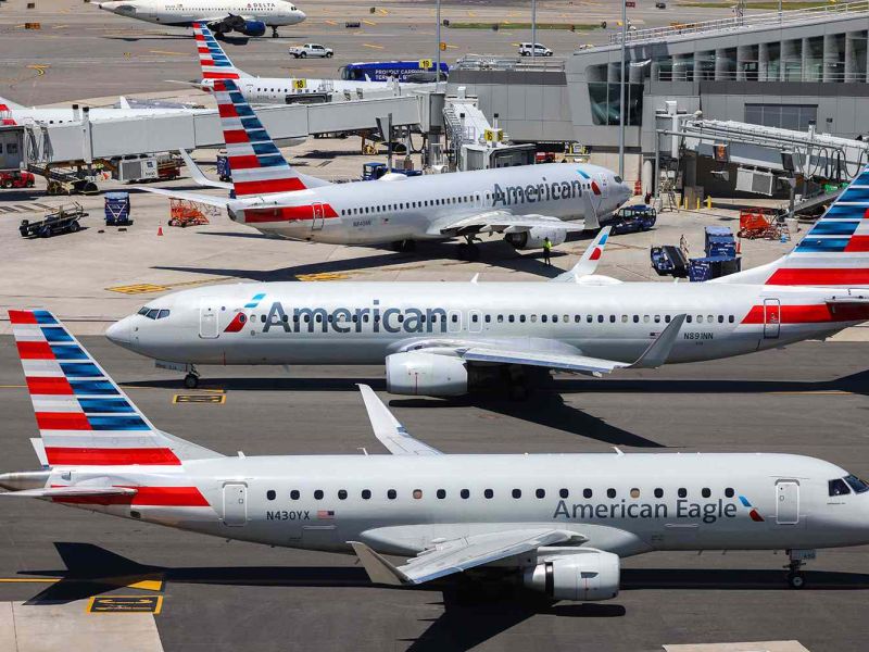 طائرات خطوط الطيران الأميركي