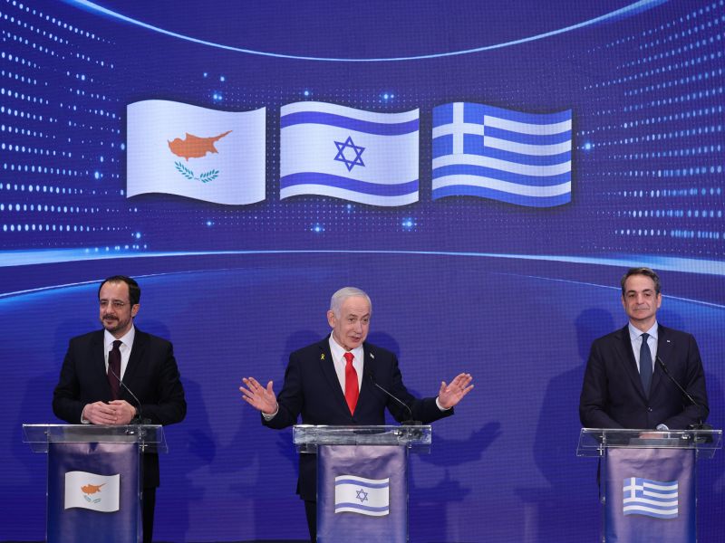 Israel, Greece and Cyprus deepen security and energy cooperation in trilateral push