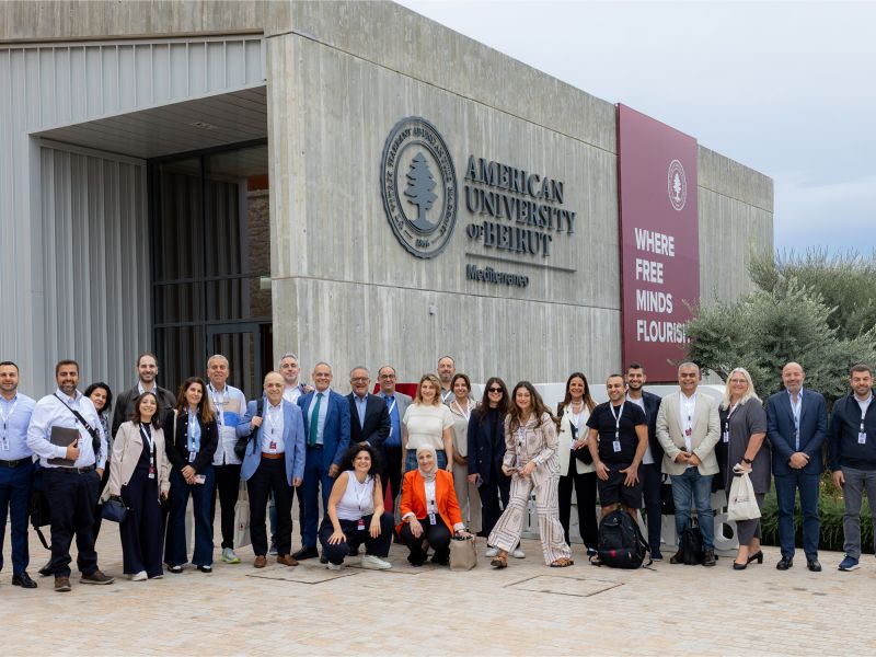 لقاء المستثمرين الملائكة في واحة طلال ومديحة الزين للابتكار في الجامعة الأميركية في بيروت يبني مجتمعًا استثماريًا عالي الثقة في بافوس