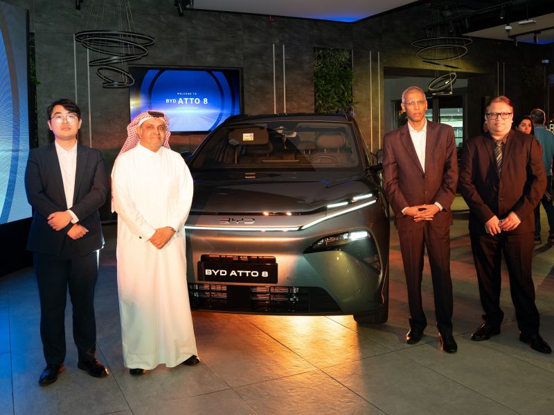 Mannai – BYD Launches the New BYD ATTO 8 in Qatar