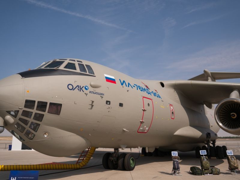 Russian military cargo plane