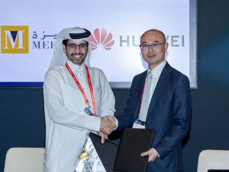 Huawei and MEEZA Sign Two Strategic MoUs at MWC25 Doha, Driving Qatar's Digital Leadership and Economic Diversification