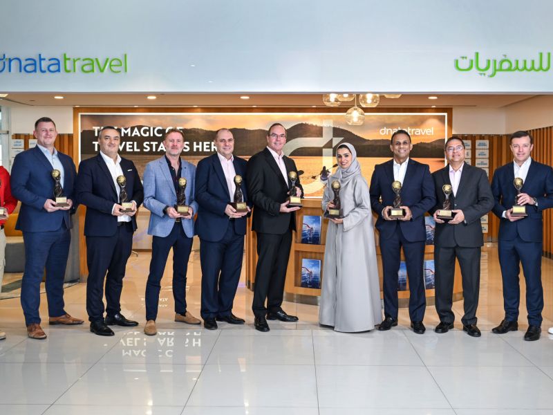 مجموعة دناتا للسفريات تحصد 10جوائز في حفل جوائز السفر العالمية لمنطقة الشرق الأوسط 2025
