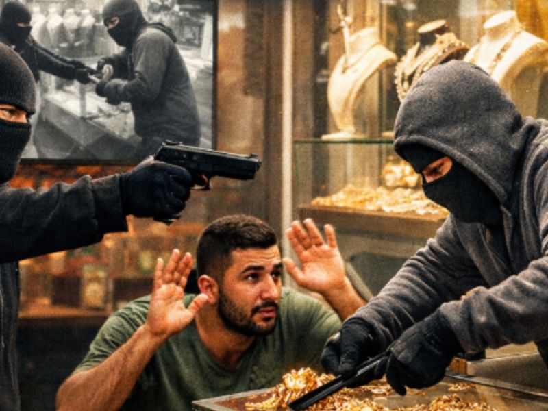سطو مسلح يهز هاتاي.. محل مجوهرات لشاب سوري هدف العصابة