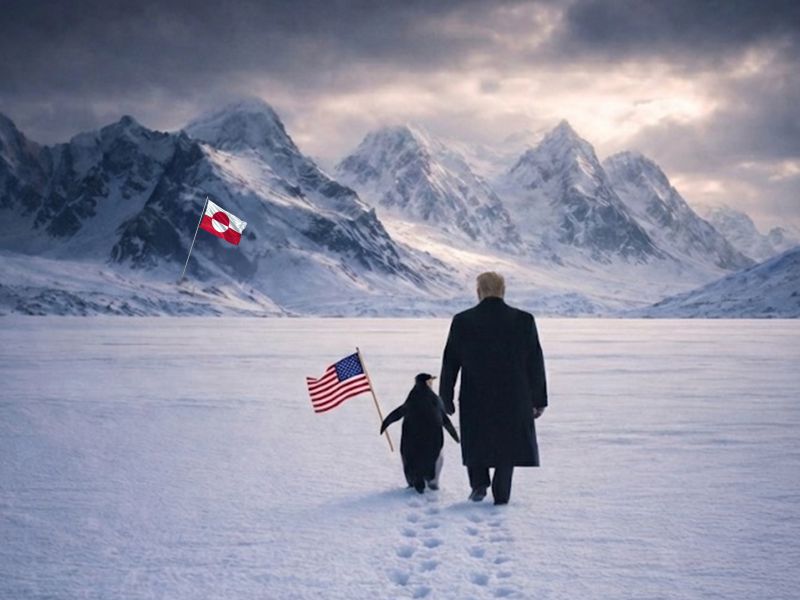 "Embrace the Penguin:" A Wave of mockery sweeps the white house over Its ignorance