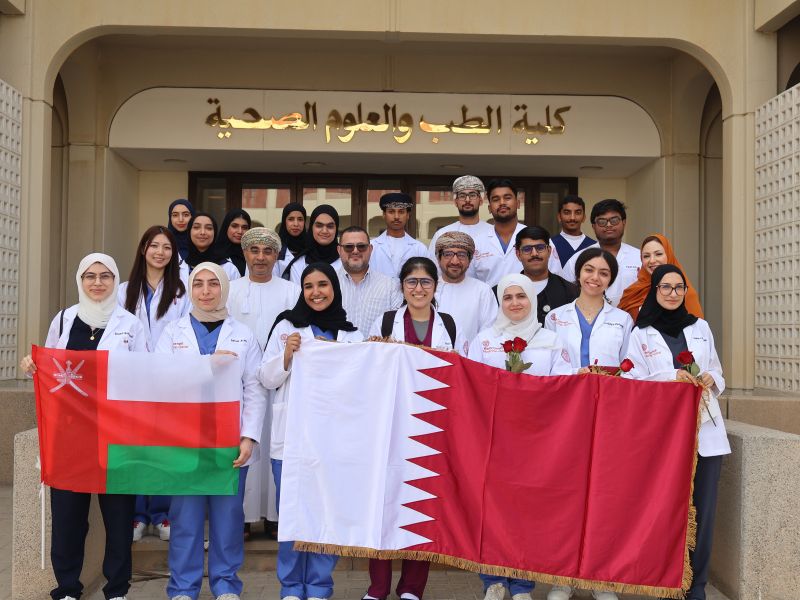 WCM-Q medical students visit Oman on service learning program