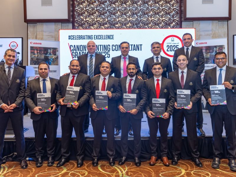 Canon Middle East Strengthens Industry Expertise through Certified Printing Consultant Program 
