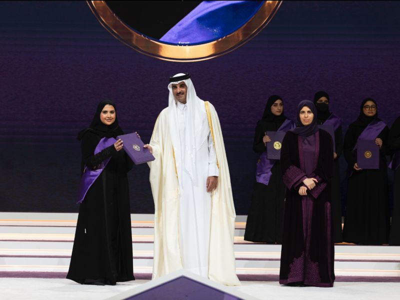 جائزة أفضل طالب جامعي في قطر في التميز التعليمي