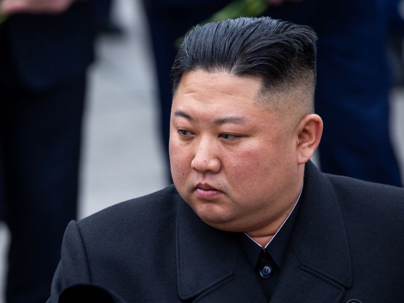 26 أبريل 2019 – فلاديفوستوك، كراي بريمورسك: زعيم كوريا الشمالية كيم جونج أون