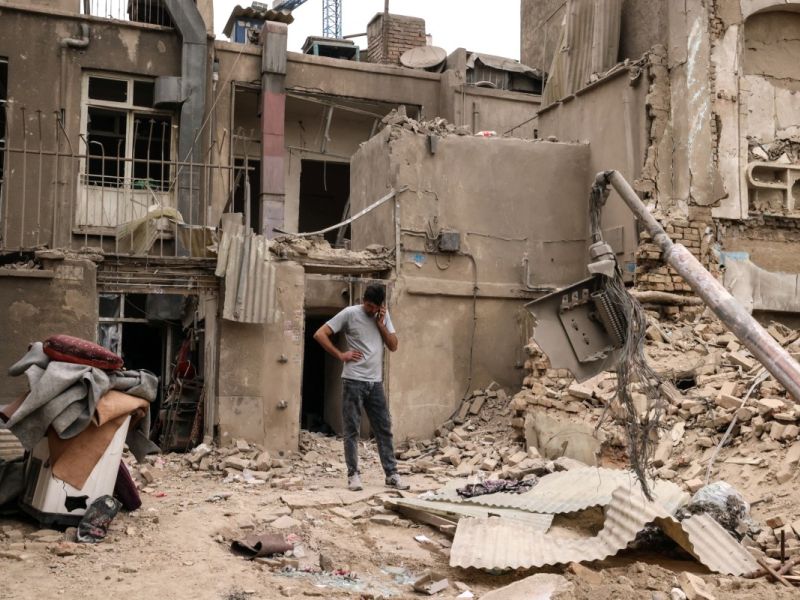 US-Israel strikes hit Tehran residential area, target aircraft linked to Khamenei