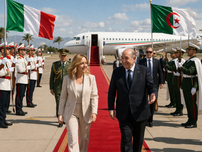 حجم التبادل التجاري بين الجزائر وإيطاليا بلغ 12.98 مليار يورو خلال 2025