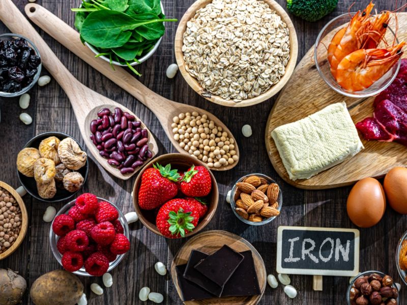 7 أطعمة غنية بالحديد يجب على المرأة تناولها أسبوعياً