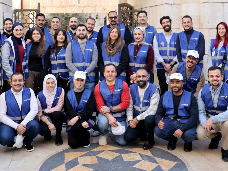 البنك العربي ينفذ عدداً من الأنشطة التطوعية خلال شهر رمضان بالتعاون مع تكية أم علي