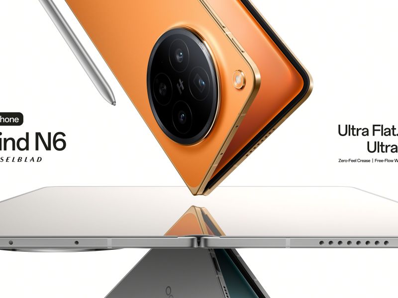 OPPO Launches Find N6: The World's First Zero-Feel Crease Foldable with AI-Powered Productivity