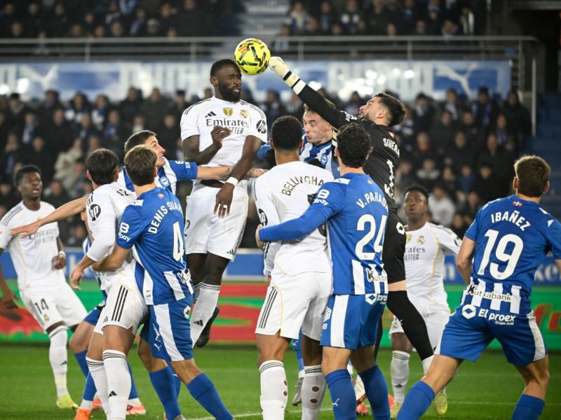 حارس ألافيس يتحدى ريال مدريد: جئنا للفوز لا للدفاع