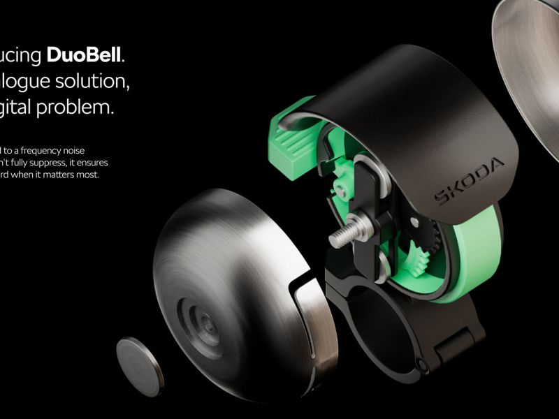 Škoda DuoBell: A smarter approach to everyday cycling safety
