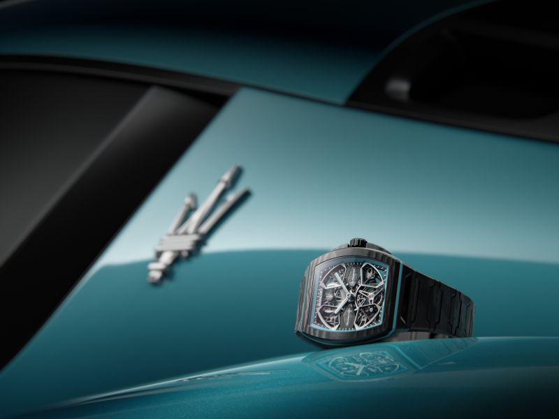 Maserati and Bianchet Unveil Ultrafino Maserati: A Flying Tourbillon Celebrating 100 Years of the Trident