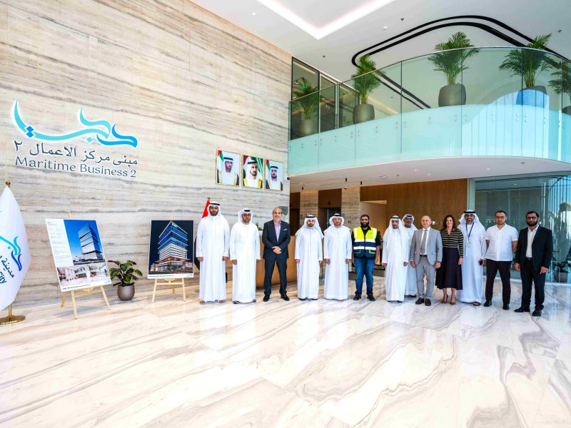 مدينة دبي الملاحية تُدشّن "مركز الأعمال الملاحية" بقيمة 160 مليون درهم