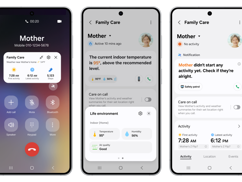 Samsung Elevates Experiences to Care for Users and Their Families with SmartThings Update