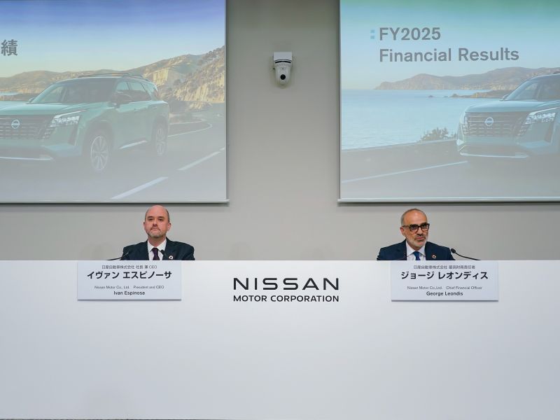 Nissan reports financial results for fiscal year 2025