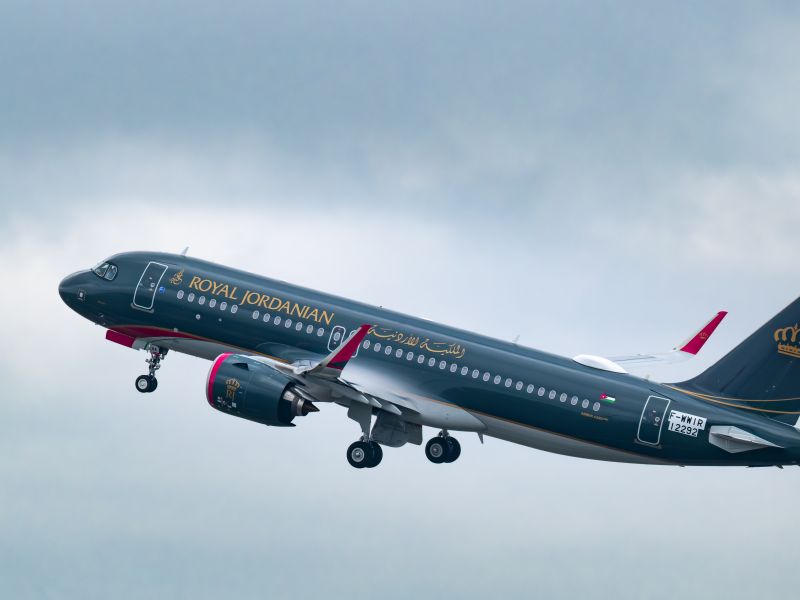 Royal Jordanian Ranks First in Arrival On-Time Performance in the Middle East and Africa for April