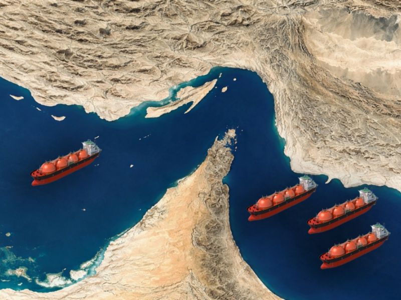 the Strait of Hormuz