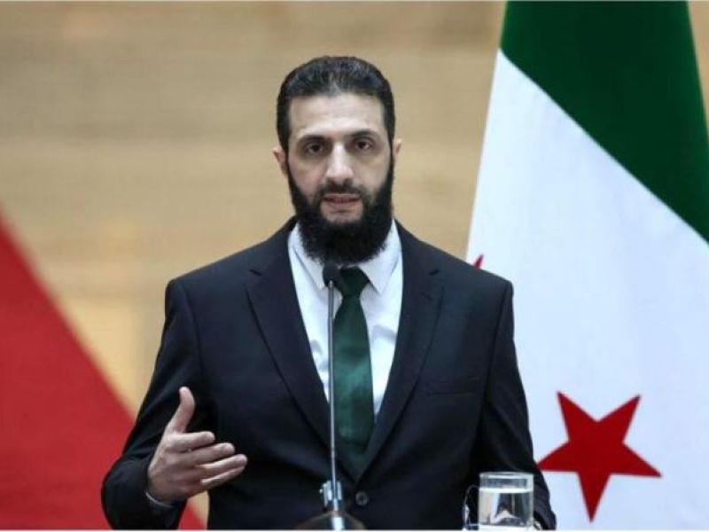الرئيس السوري أحمد الشرع