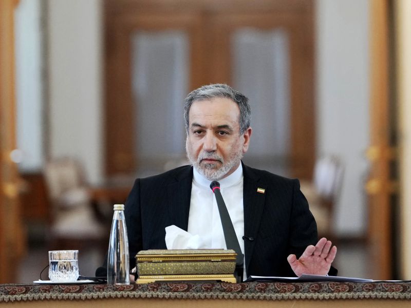 Iranian Foreign Minister Abbas Araghchi