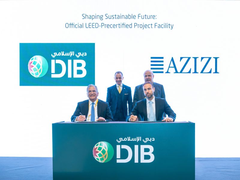 Azizi Developments and Dubai Islamic Bank Sign Sustainable Real Estate Financing Agreement 